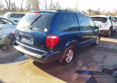 2002 Dodge Grand Caravan Ex из США, поврежденный, VIN 2B8GP74L32R650310